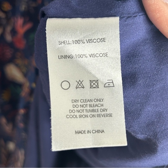 Caballero Floral Navy Mini Dress - Picture 13 of 16